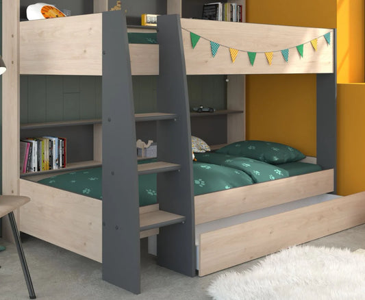 Køyeseng Tam Tam Grå 90x200