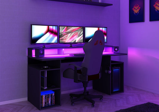 Gamingbord Ultimate med LED-LYS