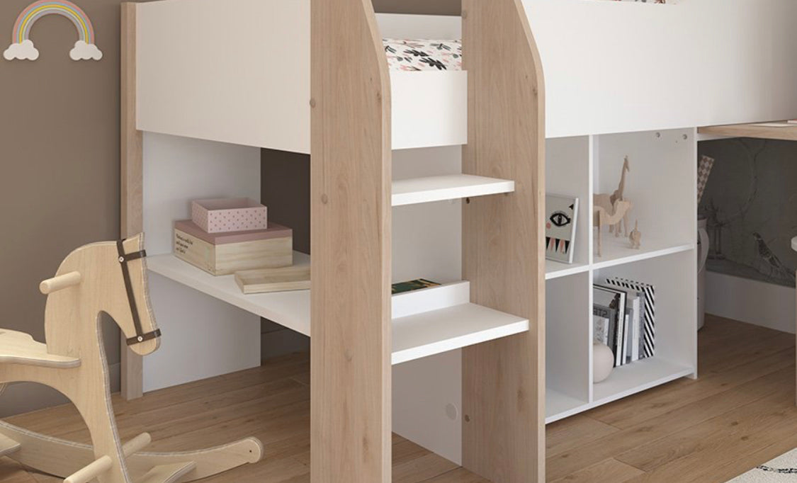 Halvhøy seng Finland Parisot 90×200