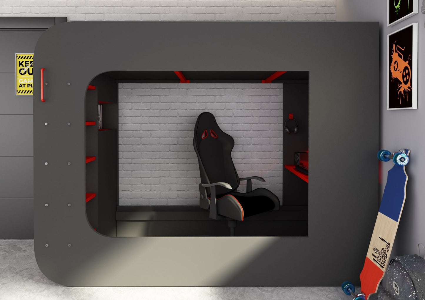 Gamer ULTIMATE loftseng 90×200