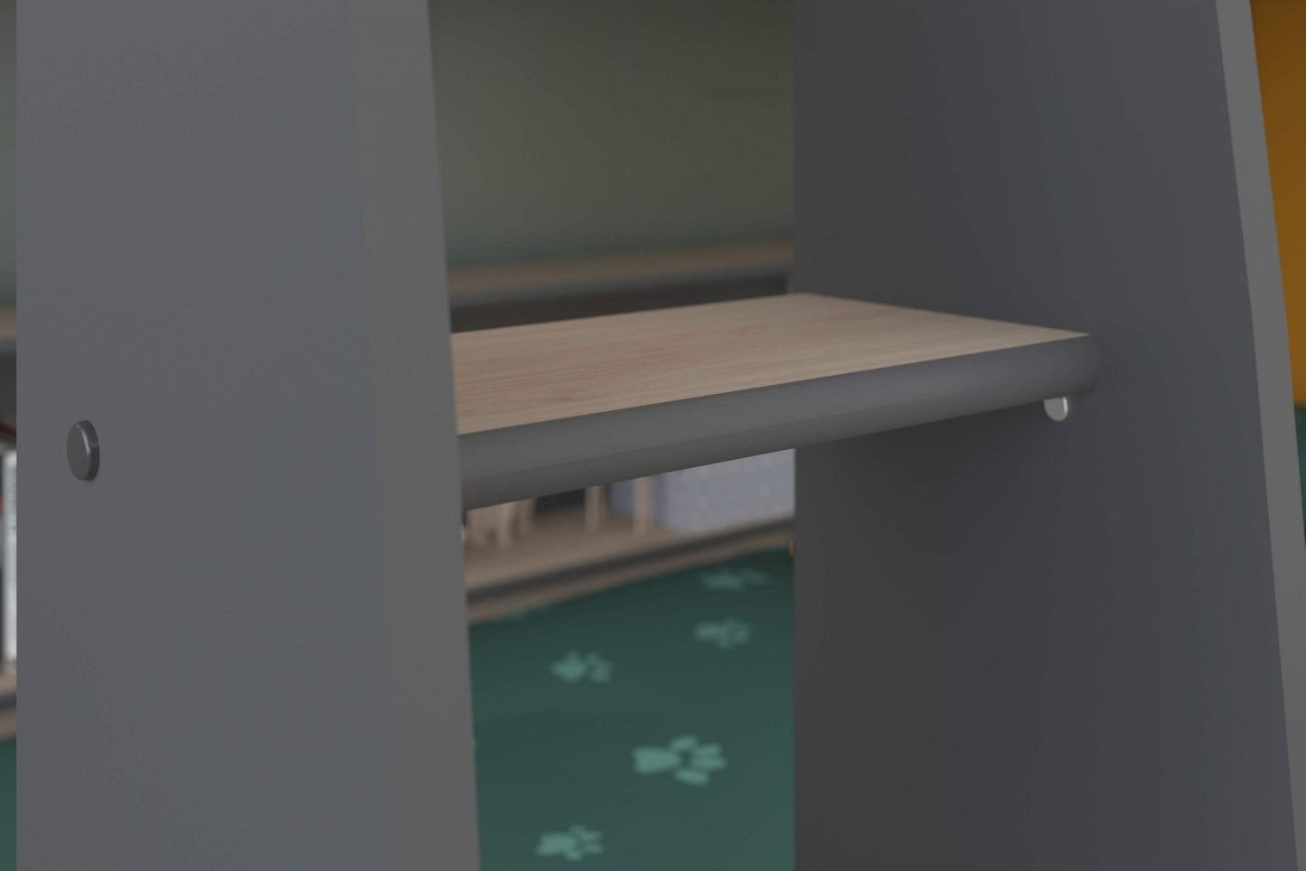 Køyeseng Tam Tam Grå 90x200