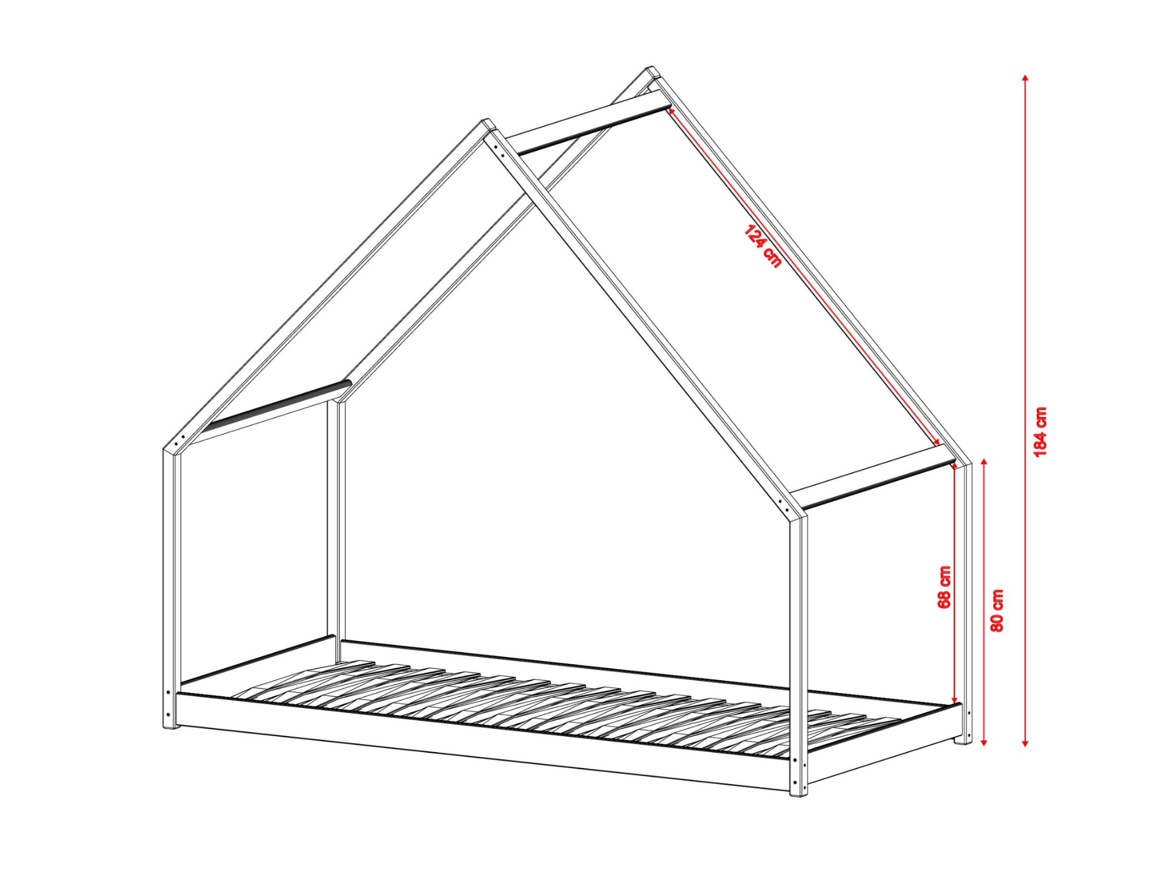 nan barneseng i høy kvalitet fra Sengehuset.no