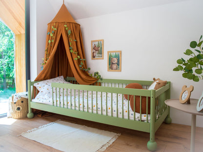 Barneseng STAR 80x180 - Olivengrønn