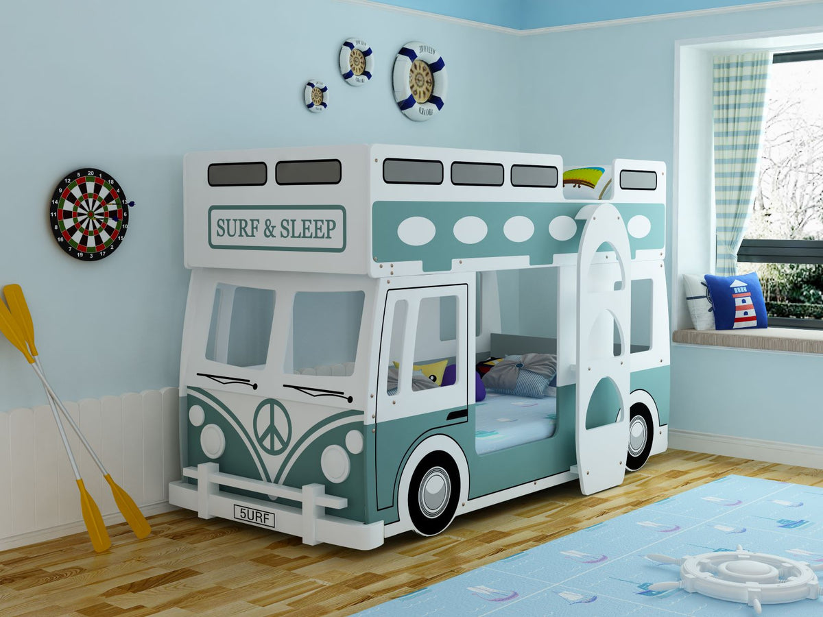 Kidshouse - Campervan køyeseng 90x200 - Default Title barneseng i høy kvalitet fra Sengehuset.no