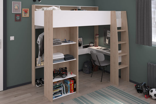 Parisot - Shelter loftseng 90x200 - Default Title barneseng i høy kvalitet fra Sengehuset.no