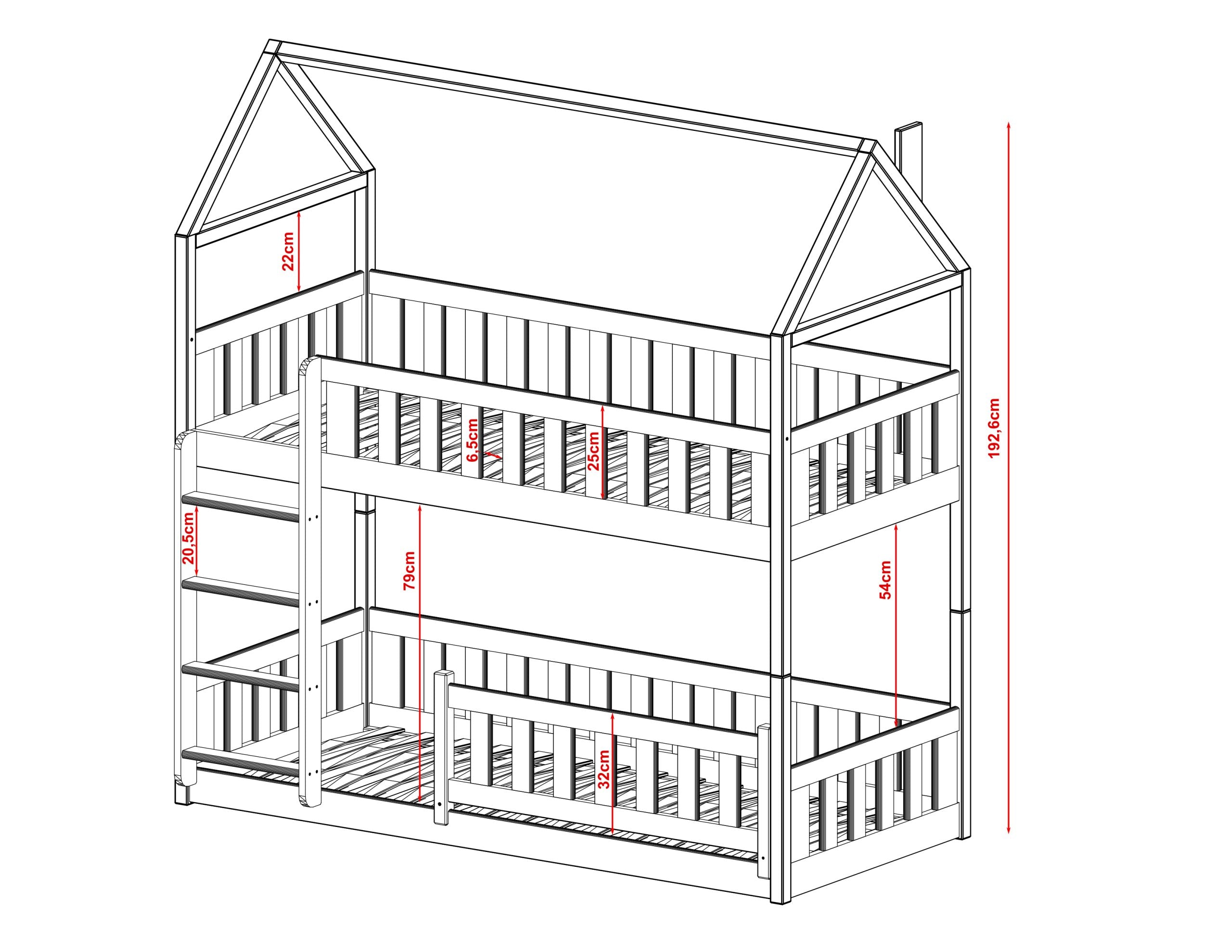 nan barneseng i høy kvalitet fra Sengehuset.no