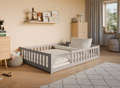 Lano - Montessori-seng MATI 140x200 – trygg og stilren barneseng i Kasjmir - - Default Title barneseng i høy kvalitet fra Sengehuset.no