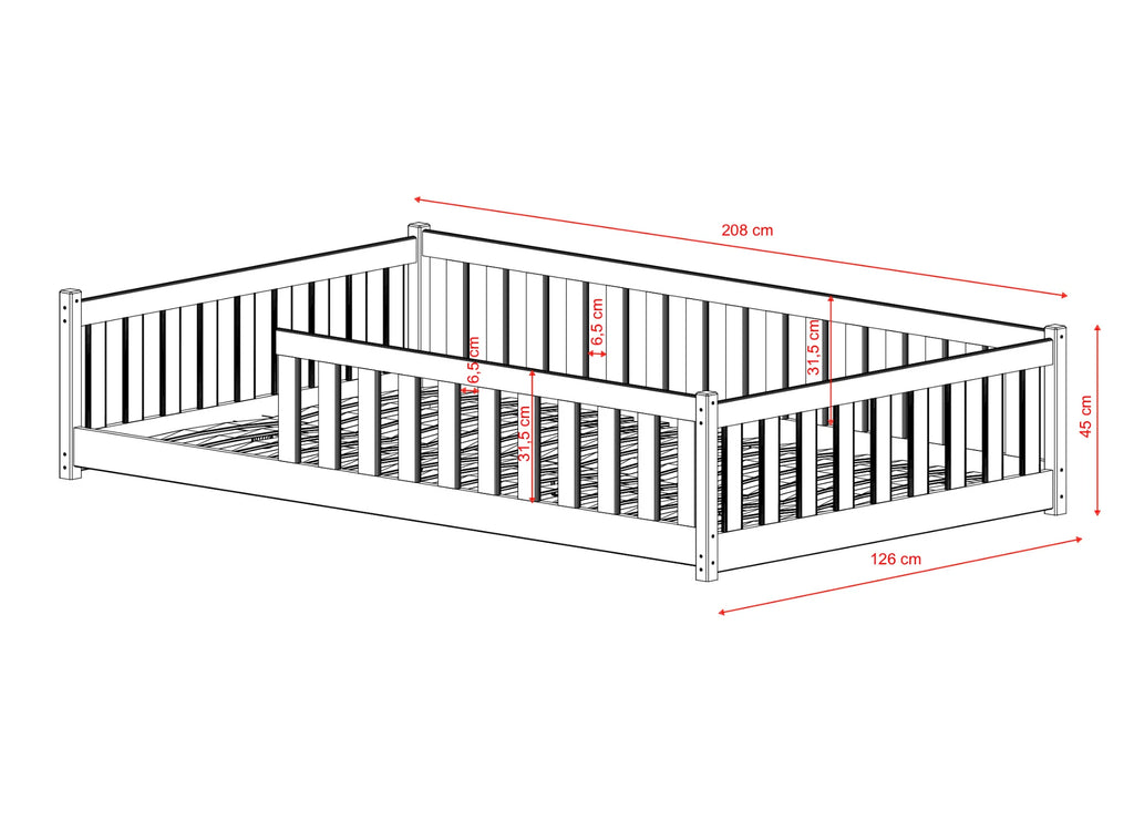 nan barneseng i høy kvalitet fra Sengehuset.no