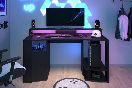 Gamingbord med LED-lys fra Parisot - Default Title barneseng i høy kvalitet fra Sengehuset.no