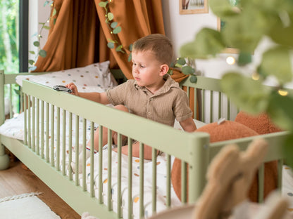 Barneseng STAR 80x180 - Olivengrønn