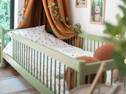 Barneseng STAR 80x180 - Olivengrønn