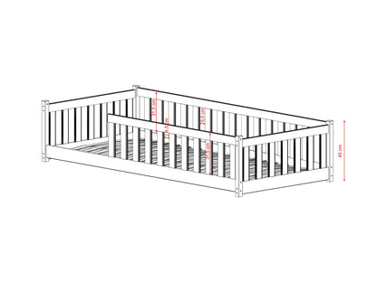 Bella juniorseng 80x160 kasjmir – perfekt kombinasjon av design og funksjon