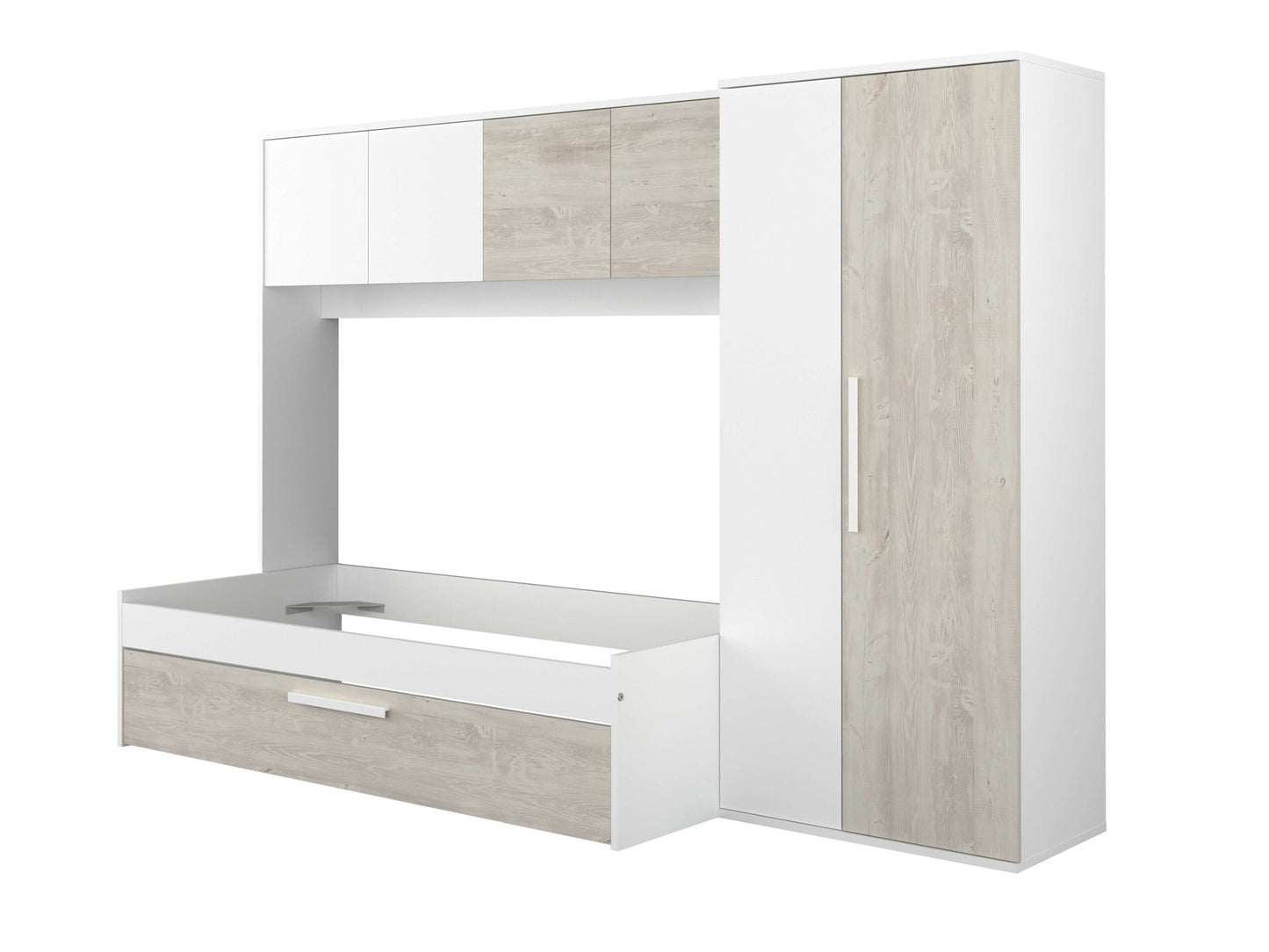 Artik multiseng fra Trasman - 90x200 - hvit