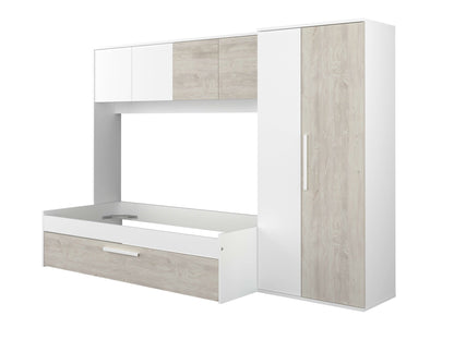 Artik multiseng fra Trasman - 90x200 - hvit