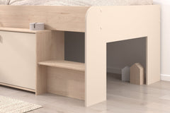 Halvhøy seng med oppbevaring 90x200 - Cache