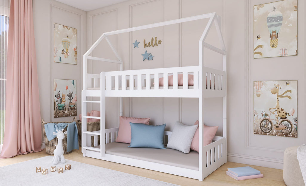 Lano - Pola køyeseng 80x180 - HUS - Default Title barneseng i høy kvalitet fra Sengehuset.no