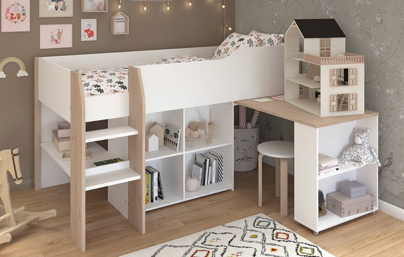 Sengehuset - Halvhøy seng Finland Parisot 90×200 - Default Title barneseng i høy kvalitet fra Sengehuset.no