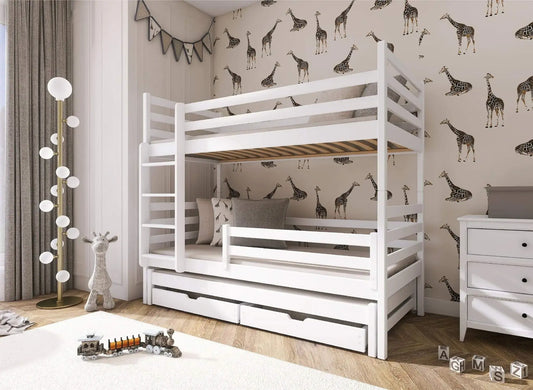 LUK familiekøyeseng 90x200 – soveplass til tre