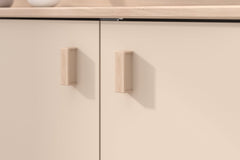 Halvhøy seng med oppbevaring 90x200 - Cache