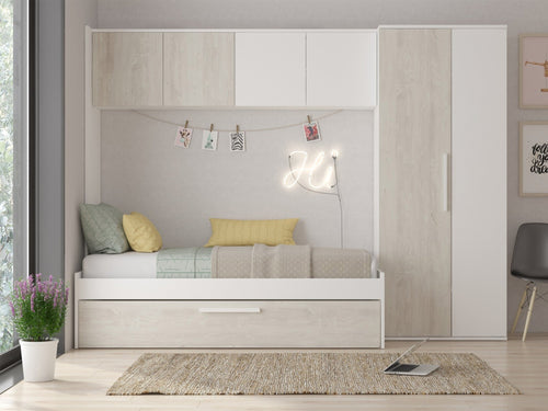 Artik multiseng fra Trasman - 90x200 - hvit - Default Title barneseng i høy kvalitet fra Sengehuset.no