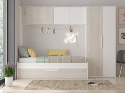 Artik multiseng fra Trasman - 90x200 - hvit