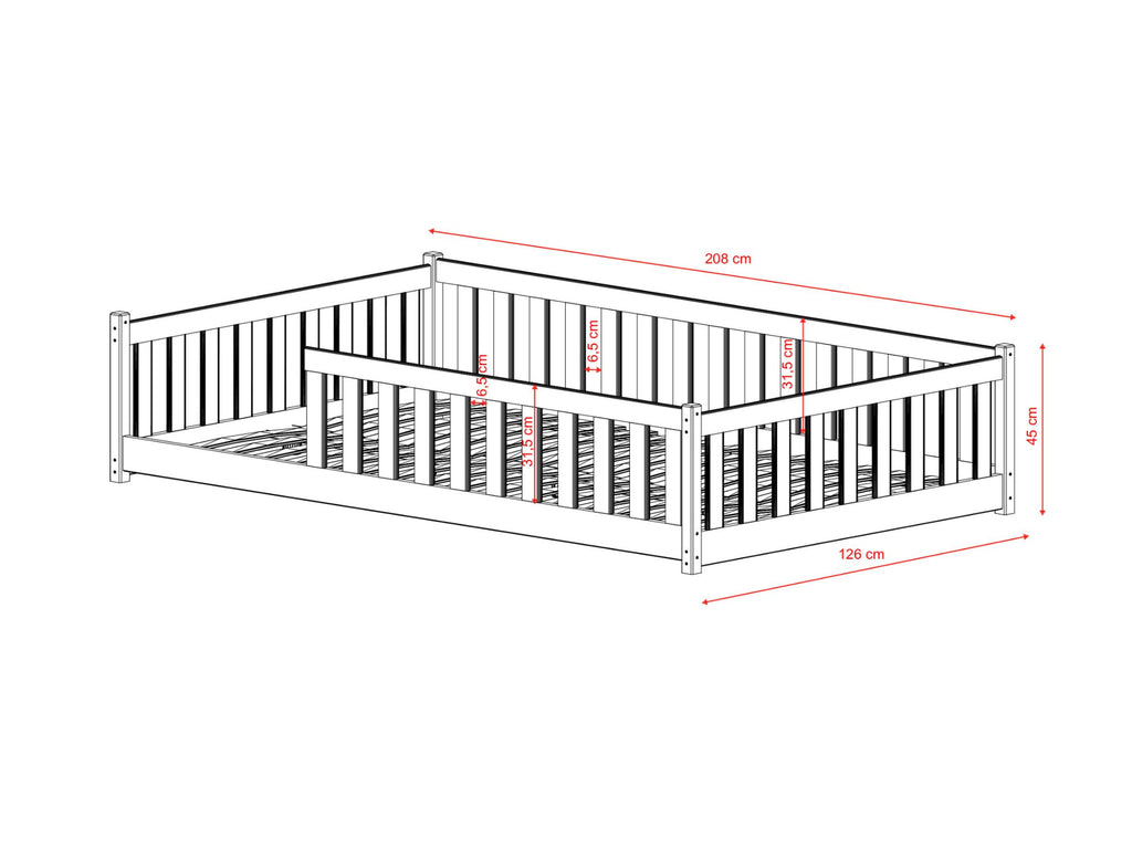 nan barneseng i høy kvalitet fra Sengehuset.no